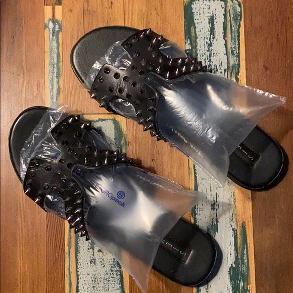 Steven By Steve Madden Shoes - EUC! Steven (Steve Madden) Faye Studded Sandals